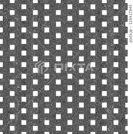Seamless checkered pattern creating visual texture and contrast 128417843
