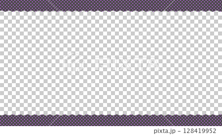 萬聖節彩色圓點框架背景，黑色和紫色 128419952