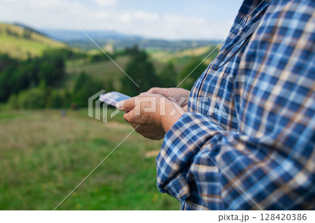 Digital Route to the Destination Digital Route to the Destination 128420386