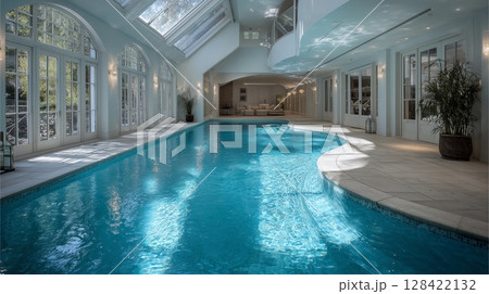 ラグジュアリーなプールのイメージ ラグジュアリーなプールのイメージ 128422132
