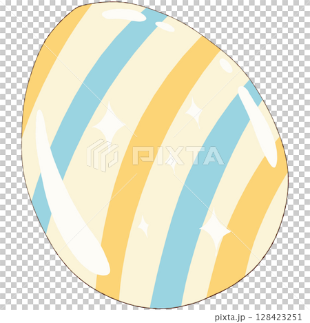 Watercolor hand painted Easter eggs Watercolor hand painted Easter eggs 128423251