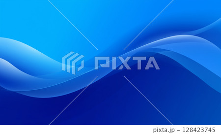 青い背景 Blue_background_030 128423745