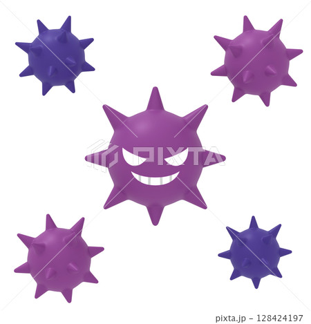 複数のウイルス 128424197