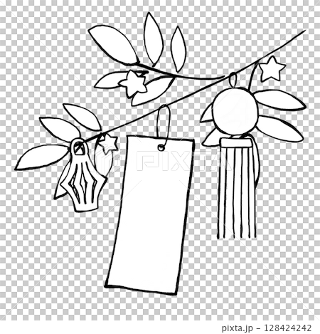 七夕色頁 – 竹子 L 128424242