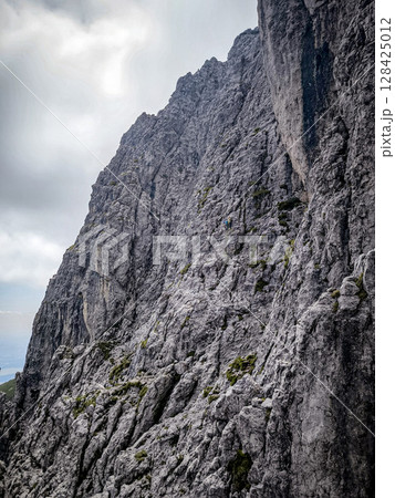 Rugged Alpine Peaks And Verdant Valleys In The Grigna Massif: Scenic Mountain Landscape In Lombardy Region Of Northern Italy Near Lake Como 128425012