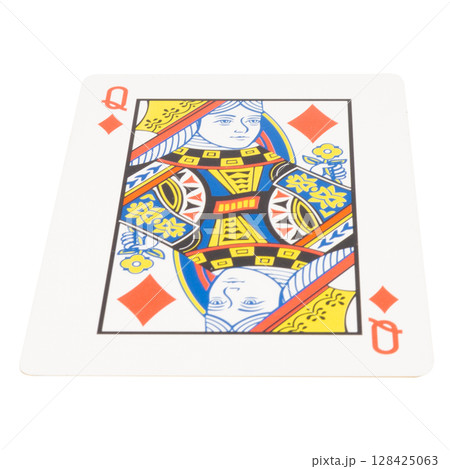 card gambling on white game luck queen diamonds 128425063