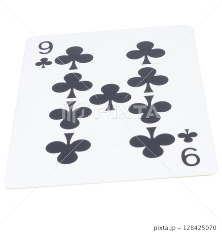 card gambling on white game luck nine clubs 128425070