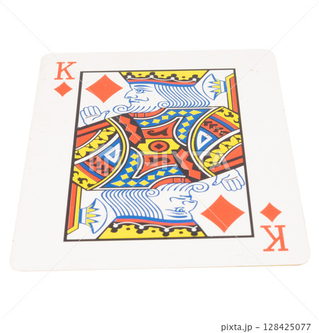 card gambling on white game luck king diamonds 128425077