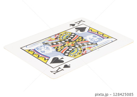 card gambling on white game luck king spades 128425085
