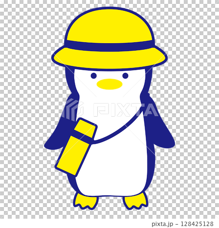Illustration material: Penguin wearing a hat Illustration material: Penguin wearing a hat 128425128