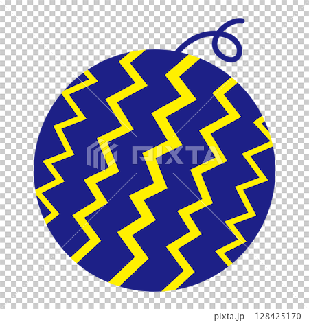 插圖素材西瓜 128425170