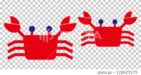 插畫材料：2隻螃蟹 128425175