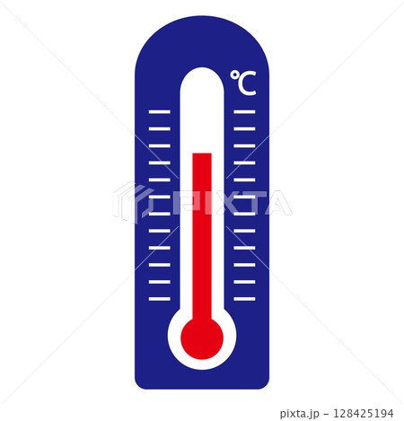 イラスト素材　温度計 128425194