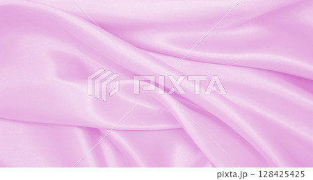 Smooth elegant pink silk or satin texture as wedding background. Luxurious valentine day background design Smooth elegant pink silk or satin texture as wedding background. Luxurious valentine day background design 128425425