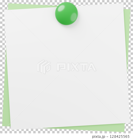 3D背景材料_磁鐵_紙_綠色 128425565