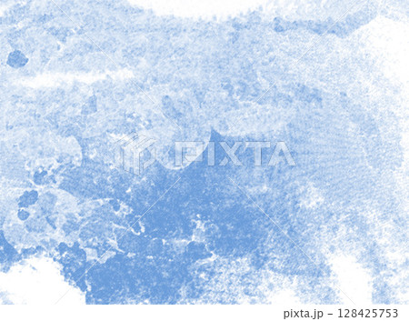 Light blue watercolor background creating soft and dreamy texture 128425753