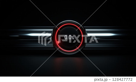 Futuristic Loading Indicator 128427772