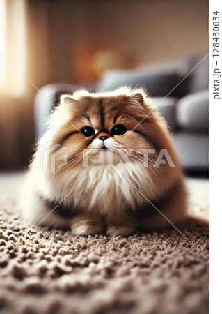 猫　ペルシャ 128430034