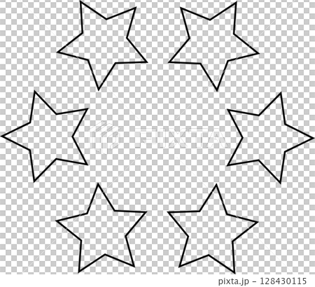 Stars in circle icon. Round star frame template Stars in circle icon. Round star frame template 128430115