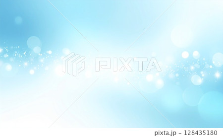 煌めくパステルブルーグラデーション:エレガントな輝き 煌めくパステルブルーグラデーション:エレガントな輝き 128435180
