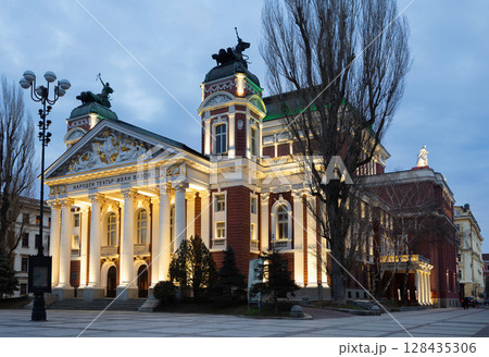 View of the Ivan Vazov National Theatre View of the Ivan Vazov National Theatre 128435306