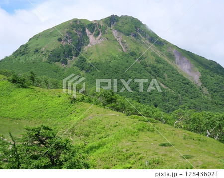 前白根山の登りから日光白根山 128436021