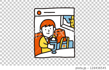 People who upload/post photos on social media that identify their school or location: Dangerous usage that could lead to personal information being leaked 128436545