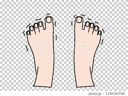 我的腿發抖、麻木 128436700