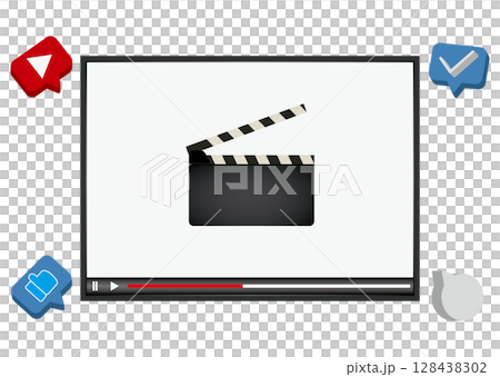 Video production screen 128438302