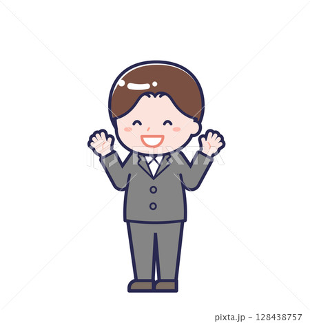 会社員/ななめ/男性 11 会社員/ななめ/男性 11 128438757