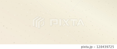 Cardboard-like surface with natural grain, light noise, and sand speckles. Vintage recycled paper background in soft beige color. Seamless vector texture. 128439725