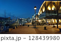 長崎の港の夜 128439980