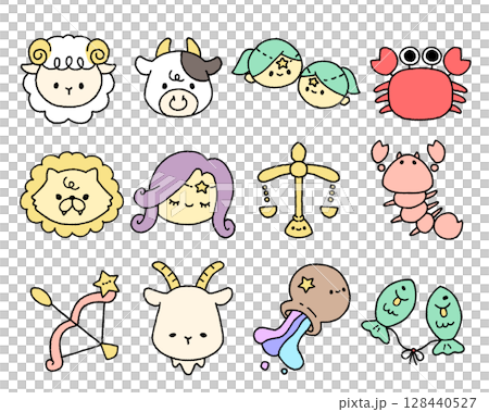12星座ミニアイコン 128440527