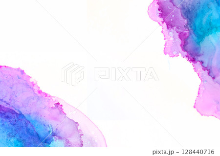 アルコールインク 大人綺麗な背景画像 128440716