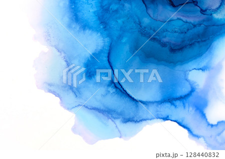 アルコールインク 大人綺麗な背景画像 128440832