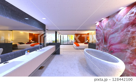 リゾートホテル 128442100