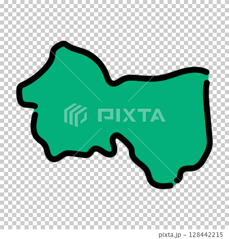 手書き_アゼルバイジャン_ザルダブ_ベクター素材 128442215