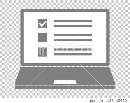 WEBのアンケート（オンライン調査） 128442480