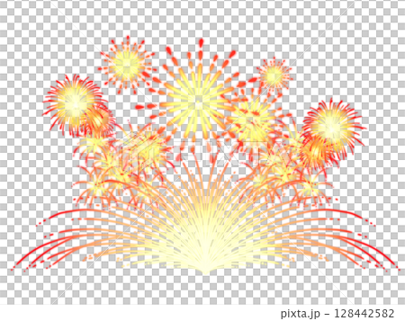 打ち上がった花火1/5 打ち上がった花火1/5 128442582