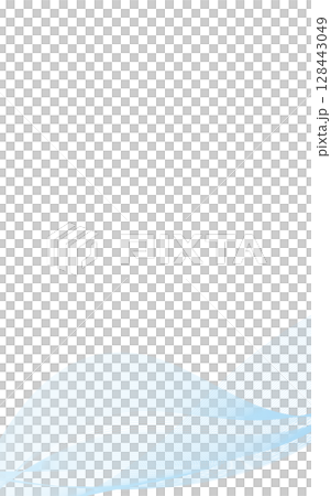 Thin curved background (vertical, bottom, blue) 128443049