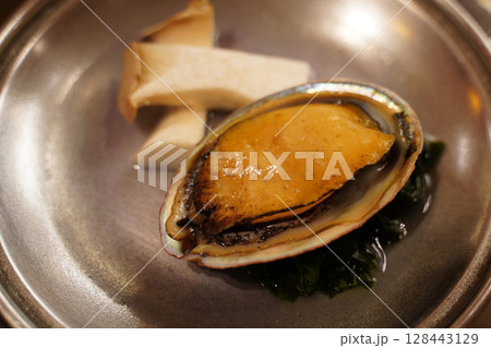 アワビ　踊り焼き 128443129