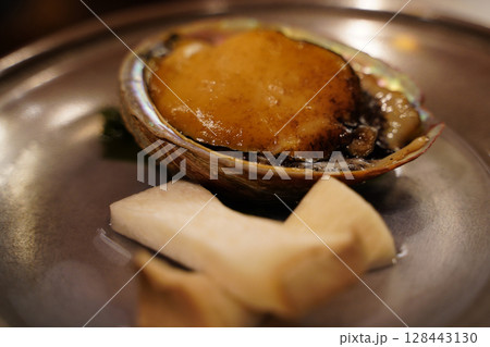 アワビ　踊り焼き 128443130