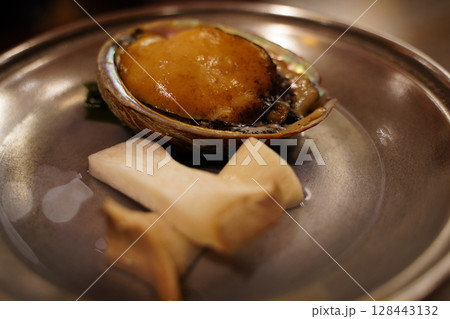 アワビ　踊り焼き 128443132