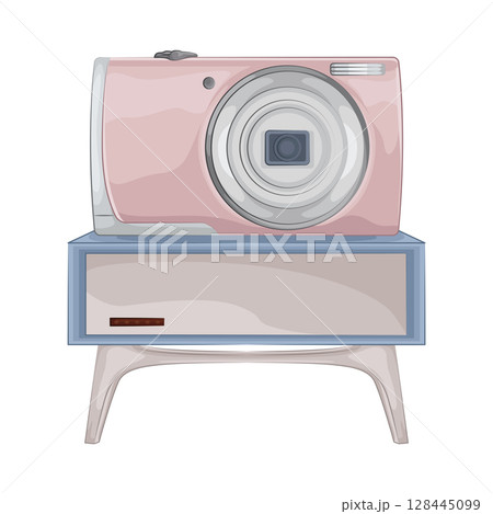 Illustration of Camera Illustration of Camera 128445099