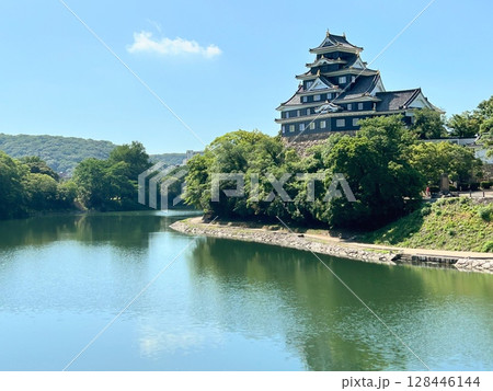 岡山城 128446144