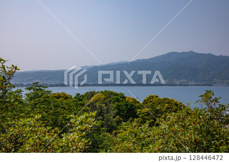 天橋立 雪舟観 天橋立 雪舟観 128446472