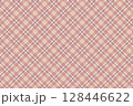 ピンクのチェック柄 / シームレスパターン / スウォッチあり 128446622