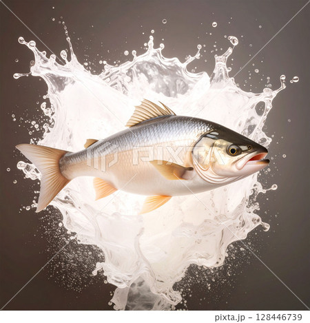 fish, sea fish, freshwater fish, tropical fish, aquarium, fins, scales, tail fin, underwater creature, marine animal, swimming animal, aquatic life, colorful fish, pet fish, fish tank, reef fish, ocea 128446739