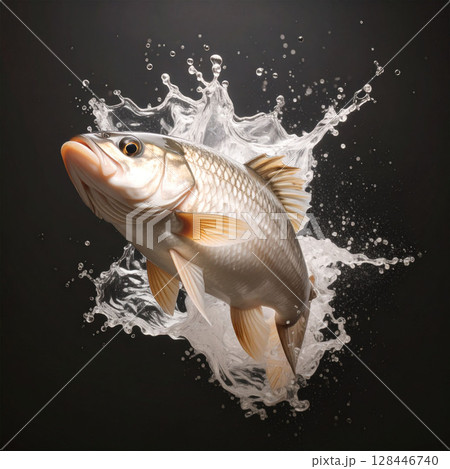 fish, sea fish, freshwater fish, tropical fish, aquarium, fins, scales, tail fin, underwater creature, marine animal, swimming animal, aquatic life, colorful fish, pet fish, fish tank, reef fish, ocea 128446740