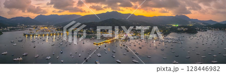July 4 2025 Twilight Serenity Over Pak Sha Wan Bay July 4 2025 Twilight Serenity Over Pak Sha Wan Bay 128446982
